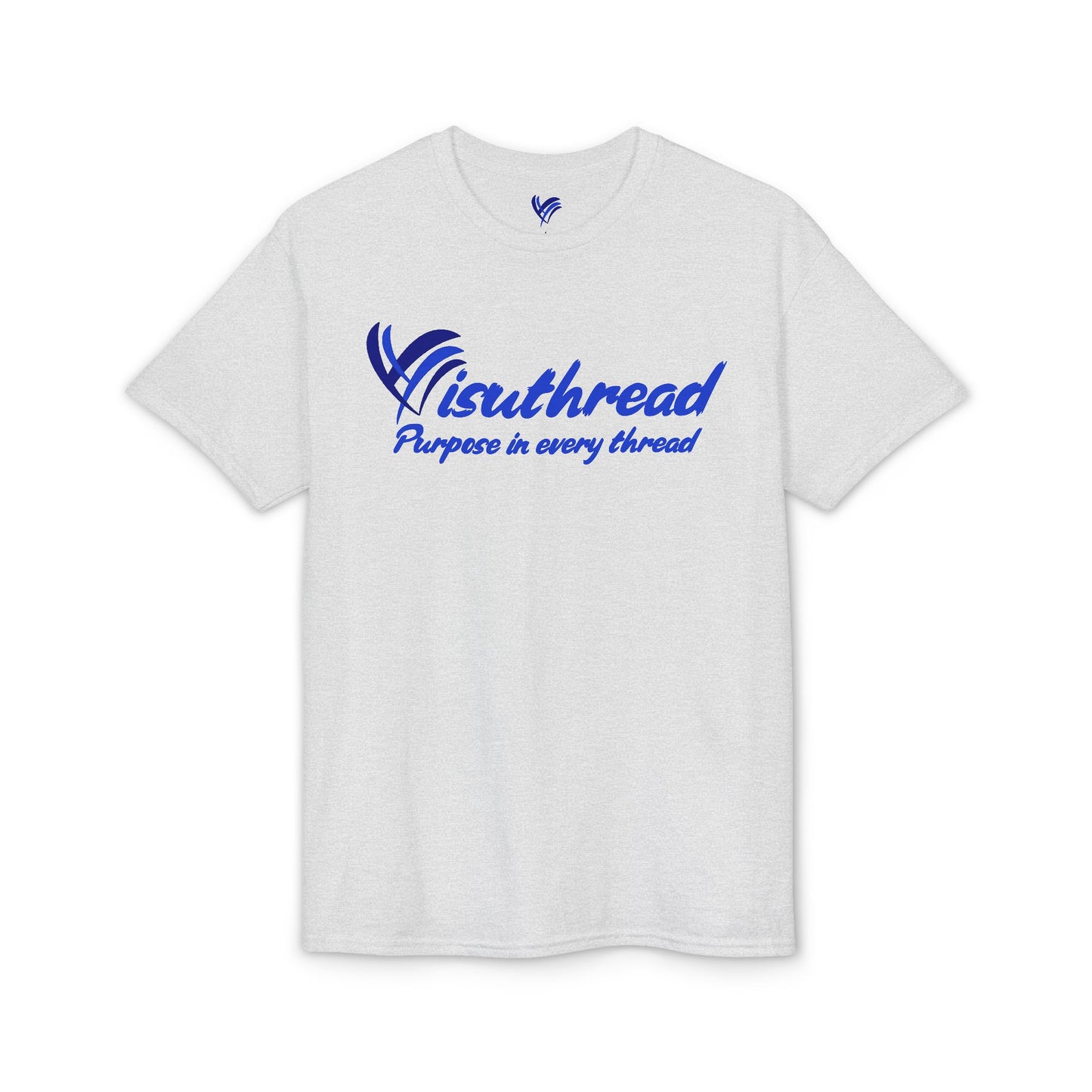 Visuthread Slogan T‑Shirt - Casual Graphic Tee