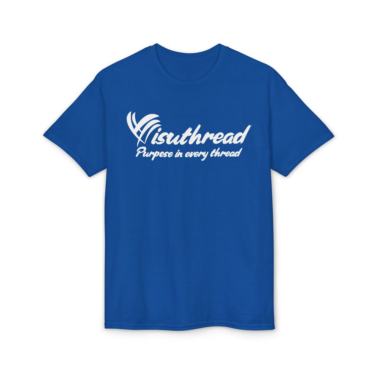 Visuthread Slogan T‑Shirt - Casual Graphic Tee