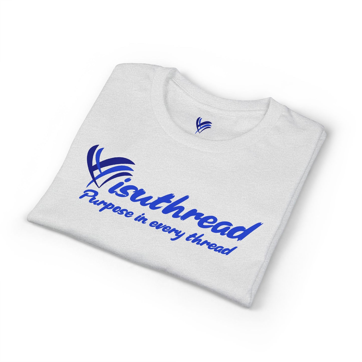 Visuthread Slogan T‑Shirt - Casual Graphic Tee